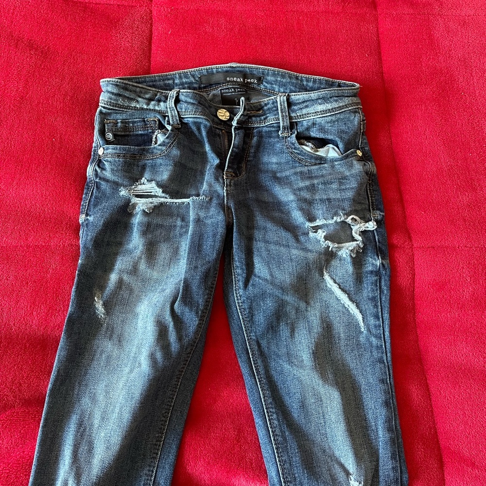 junior’s denim jeans